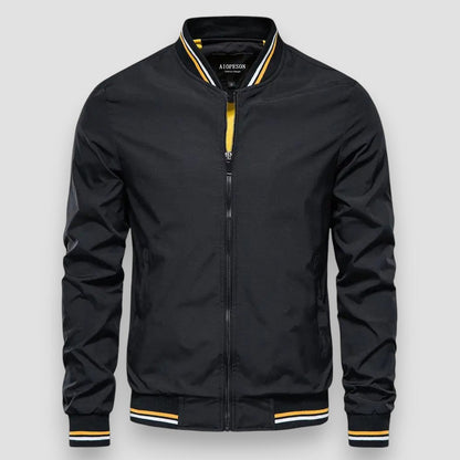 Pascal™ | Veste Bomber Élégante à Rayures