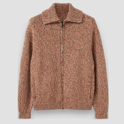 Narcisse™ | Bomber zippé en laine d'alpaga